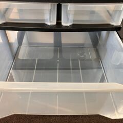 【中古】天馬 TENMA  衣装収納ケース3段＆2段 2個セットの画像