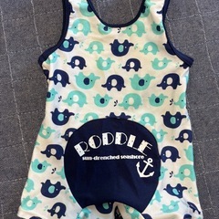 美品！水着　男の子　80 ロンパース  お風呂マットの画像