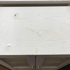 ★リユースのサカイ春日部店★KJ11778  ミニ食器棚  H91×W60×D39 クリーニング済みの画像