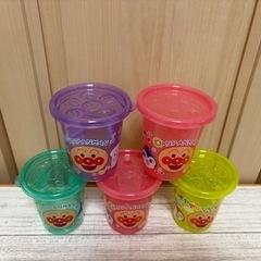 新品未使用 アンパンマン ミニカップ 5個セット クレーンゲーム獲得品❁¨̮の画像