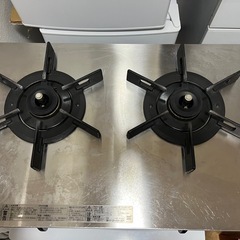 バーモ リンナイ ガステーブルET21-2STSY-S 都市ガス 21年製の画像