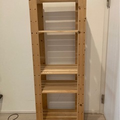 木製ラック　ウッドラック　シェルフ　棚の画像