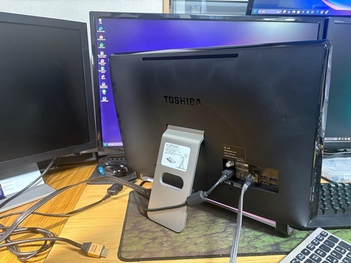 東芝 REGZA 一体型デスクトップパソコン CPU i7-4710MQ メモリ16GB SSD1TB Blu-ray Office2