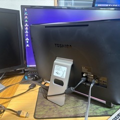 東芝 REGZA 一体型デスクトップパソコン CPU i7-4710MQ メモリ16GB SSD1TB Blu-ray Office2021 タッチパネル BIOSアップデート済み の画像