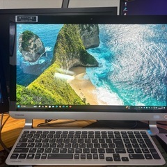 東芝 REGZA 一体型デスクトップパソコン CPU i7-4710MQ メモリ16GB SSD1TB Blu-ray Office2021 タッチパネル BIOSアップデート済み の画像