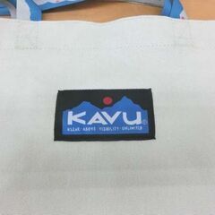 ②新品 タグ付き KAVU/カブー ティピカル トートバッグ ナチュラル 34×32×14cm TYPICAL TOTE  札幌 西野店の画像