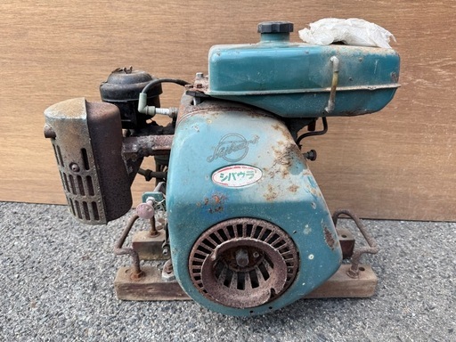 【GO-1155】シバウラ灯油機関 エンジン SE-35A 発動機 農機具