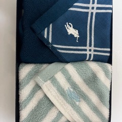 未使用　ラルフローレン　Ralph Lauren タオルハンカチ　2枚 チェックの画像