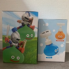 【値下げ】【新品未開封】ドラクエ ビックフィギュア スライムナイト ポンプボトル　2点セットの画像