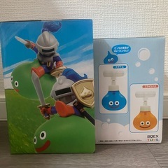 【値下げ】【新品未開封】ドラクエ ビックフィギュア スライムナイト ポンプボトル　2点セットの画像