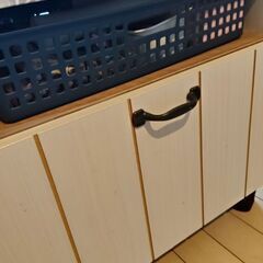 美品　テレビ台100cm 木製　ナチュラルの画像