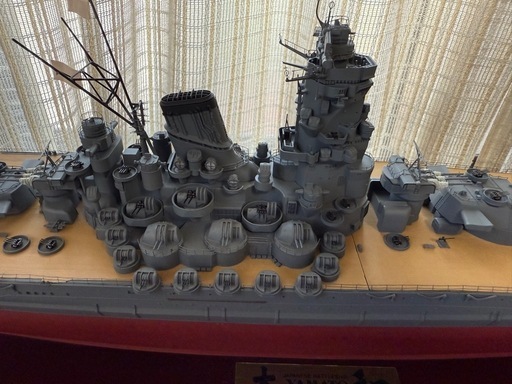 【GO-1163】大和 模型 戦艦 軍艦 1/350または1/300