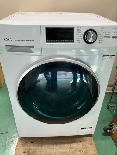 【中古】大阪引取限定¥15,800 アクア8Kドラム洗濯機◎【II137】