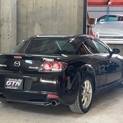 後期型　人気の黒　RX-8  6速マニュアル車　夏冬タイヤ付きの画像