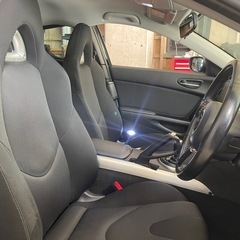 後期型　人気の黒　RX-8  6速マニュアル車　夏冬タイヤ付きの画像