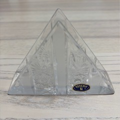 ボヘミアクリスタル（3点セット）の画像