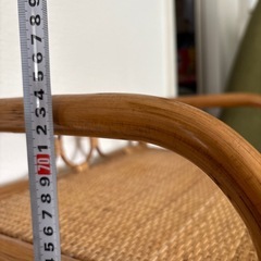 ラタン調 収納  3段 引き出しの画像