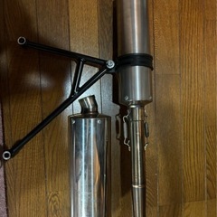 シグナス　マフラー　ガレージバル80.100パイセットの画像