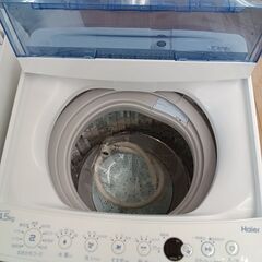 ★ジモティ割あり★ Haier 洗濯機 JW-C45CK 4.5kg 18年製 動作確認／クリーニング済み TK6565【リユースのサカイつくば店】の画像