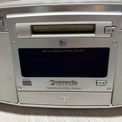 取りに来てくださる方！Panasonic パナソニック RX-MDX5 CD MDデッキ の画像