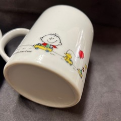 昭和レトロお皿とコップの画像