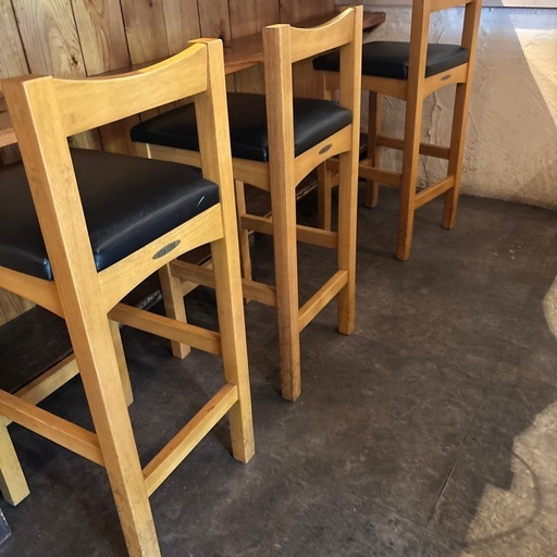 カウンター椅子7点セット