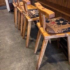 カウンター椅子7点セットの画像