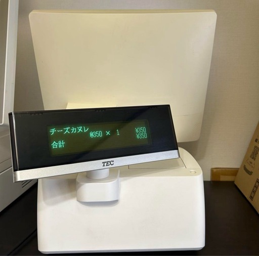 東芝テック メンテ済 QT-200 POSレジ 設定可能品
