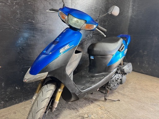 ★支払い総額4.8万円★買取強化中！査定無料♪スズキ ZZ CA1PB 前後12インチホイール！フロントディスクブレーキ！車格の大きい50cc！