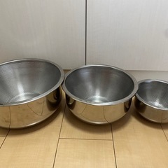 アムウェイボウル　3サイズザル付きの画像