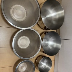 アムウェイボウル　3サイズザル付きの画像