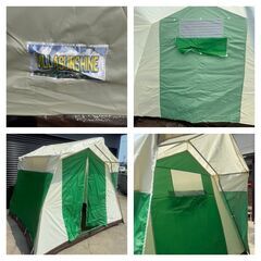 ◆◆◆お引き取り限定　配送不可◆◆◆日本製 テント VILLASUNSHINE KFT-2 USED美品の画像