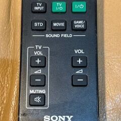 SONY TV サウンドバー SA-32SE1 TV用スピーカー　動作良好 リモコン付きの画像