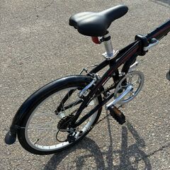ターン Tern LINK B7 折りたたみ自転車 ライト後付け 防犯登録無し【中古】の画像