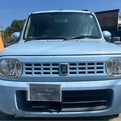 H25年式 スズキ アルトラパン アイドリングストップ搭載★総額10.8万円★車検2年コミコミ！スマキー Pスタ Tチェーン式！純正アルミ 冷暖房確認済み 少し匂いあるため激安！の画像
