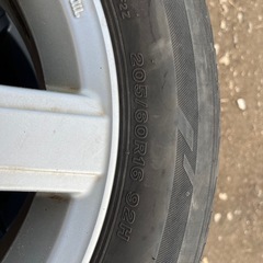 トヨタ純正ホイール付き夏タイヤの画像