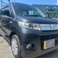 AA評価4点 走行距離82000キロ 状態良い人気のワゴンRスティングレー★総額20.8万円★内外装機関良好！修復歴なし 純正アルミ ETC オーディオ 中々仕入れられません！お早めにの画像