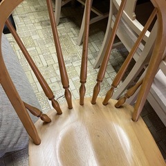 飛騨家具 チェア 太平WINDS ダイニングチェア　アンティークの画像