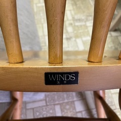 飛騨家具 チェア 太平WINDS ダイニングチェア　アンティークの画像