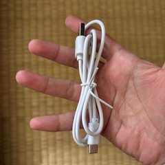 首掛け扇風機美品の画像