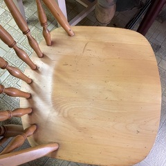 飛騨家具 チェア 太平WINDS ダイニングチェア　アンティークの画像