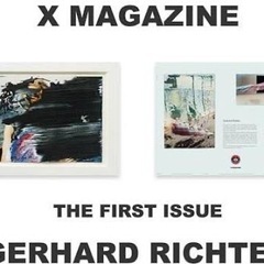 額付き！美品◎ゲルハルトリヒター XMagazine ポスター Richter アート 絵画の画像
