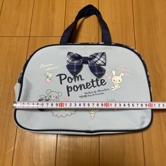 ポンポネット　バック　手提げバックの画像