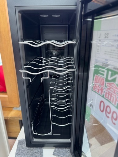 完売致しました　?LINE会員限定スペシャル価格?【電子ミニワインセラー32L】7990円　18-129