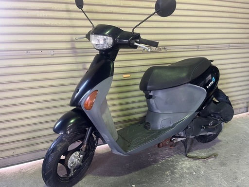 【売約済】美品 実働 BT新品 バリ溝 スズキ CA41A レッツ4  4スト原付 4ストインジェクション スクーター ブラック
