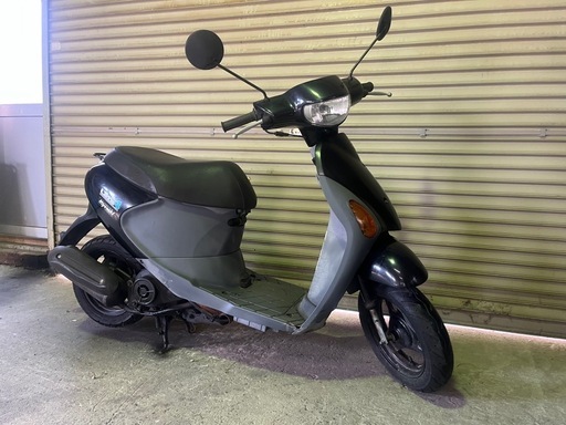 【売約済】美品 実働 BT新品 バリ溝 スズキ CA41A レッツ4  4スト原付 4ストインジェクション スクーター ブラック