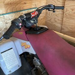 エンジン良好！　ヤマハ　YF80　4輪バギー　ピンクの画像