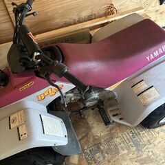 エンジン良好！　ヤマハ　YF80　4輪バギー　ピンクの画像