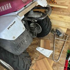 エンジン良好！　ヤマハ　YF80　4輪バギー　ピンクの画像