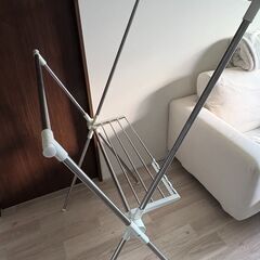 室内用物干し／高さ160cm・幅90〜150cmの画像